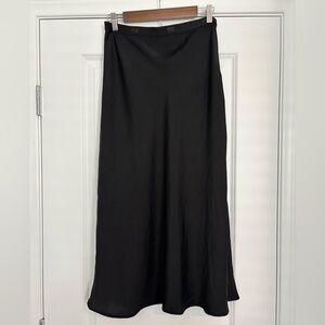 DKNY Classic Black A-Line Skirt